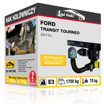 Hak holowniczy Ford TRANSIT CONNECT, 2013+, wypinany pionowo (typ 14091/VM)