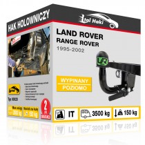 Hak holowniczy Land Rover RANGE ROVER, 1995-2002, wypinany poziomo (typ 03020)